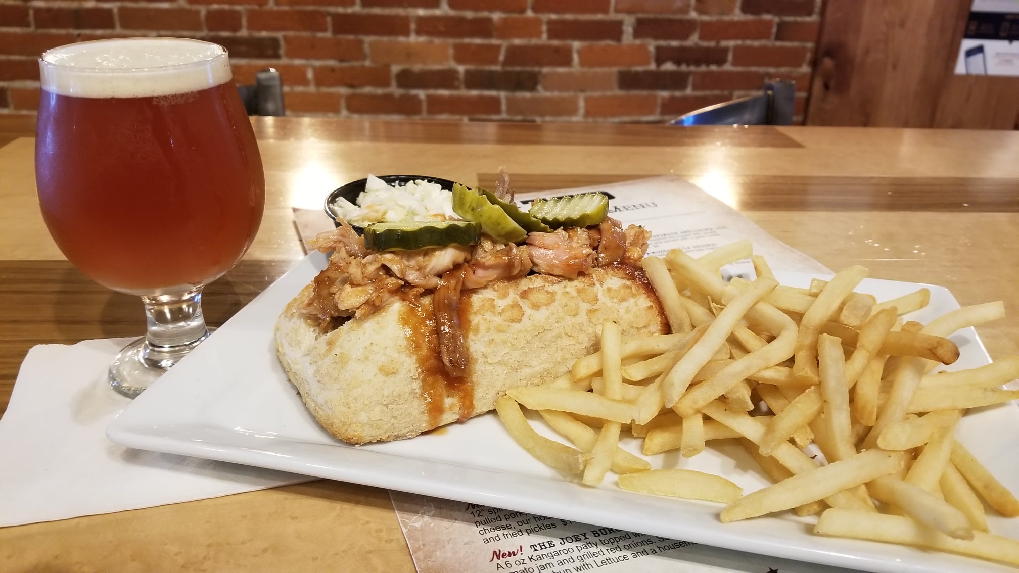 Beer Can Pheasant Sammie